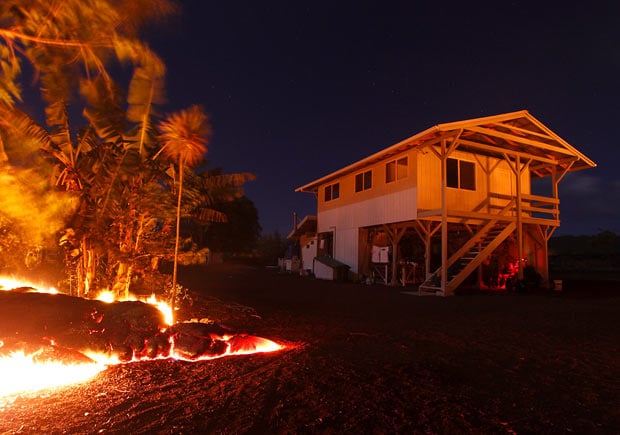 kilauea spiaggia di fuoco