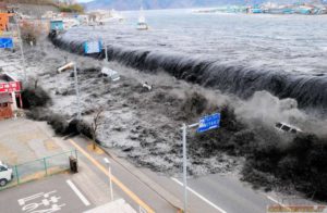 Uno tsunami.